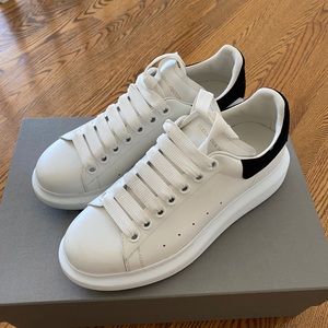 Alexander  McQueen white sneakers size 9